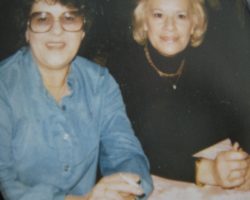 Auntie Phyllis and Mom (Corinne)